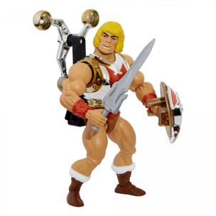 Masters Of The Universe Origins Deluxe Action Figura 2022 Flying Fists He-man 14 Cm Mattel