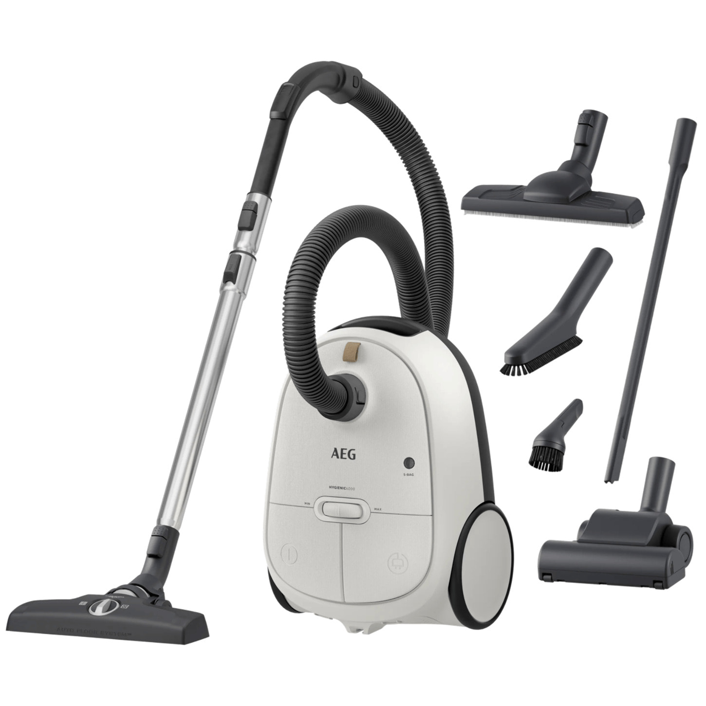 AEG Aspiradora con bolsa 6000 de 750 W y 73 dB(A) AB61H6SW | Reacondicionado