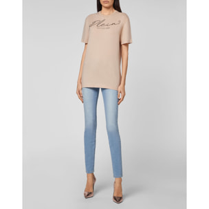 PHILIPP PLEIN T-Shirt Round Neck SIGNATURE