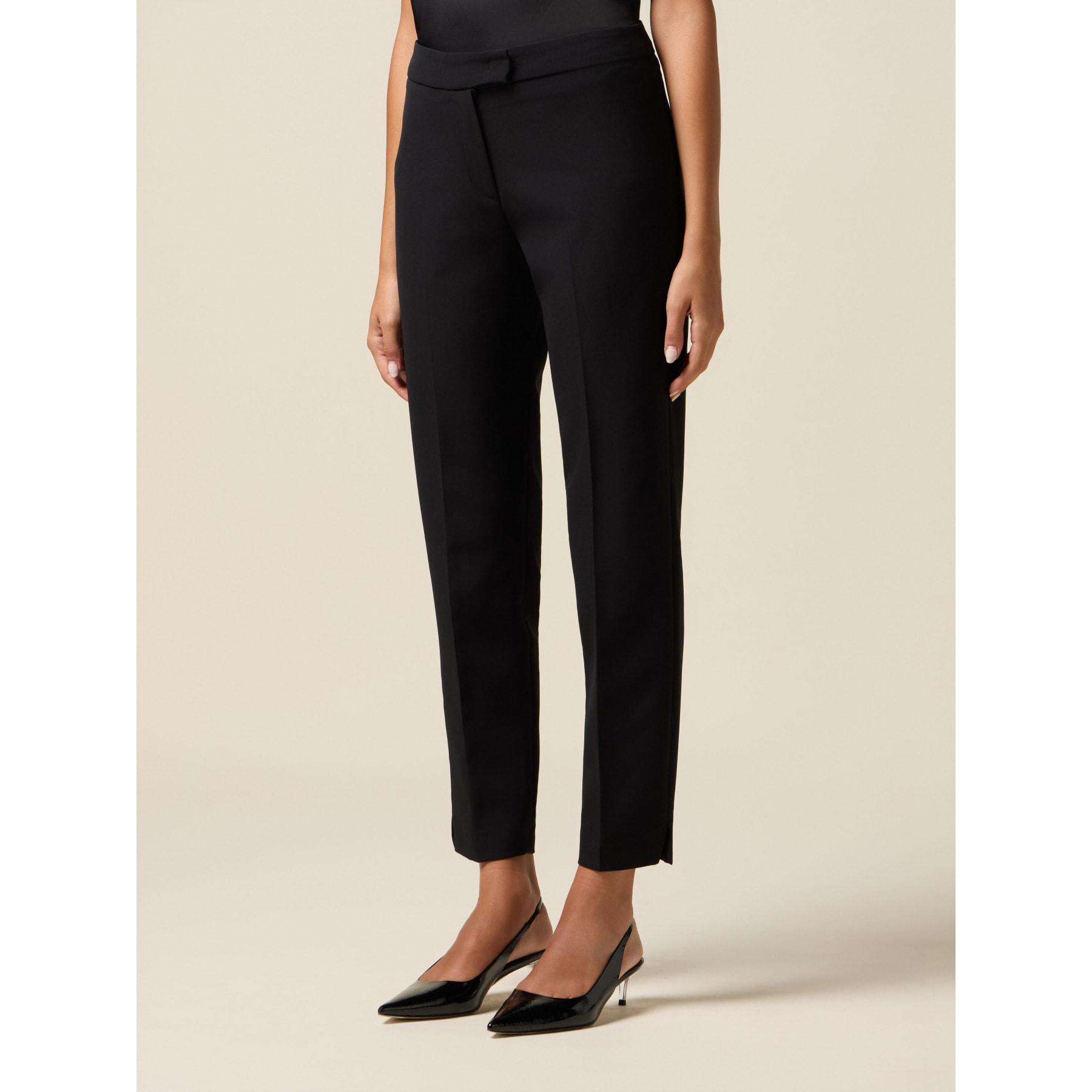 Oltre - Pantalones pitillo - Negro