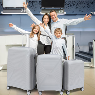 Valise - JET LAG - OSLO - Extensible - Gris