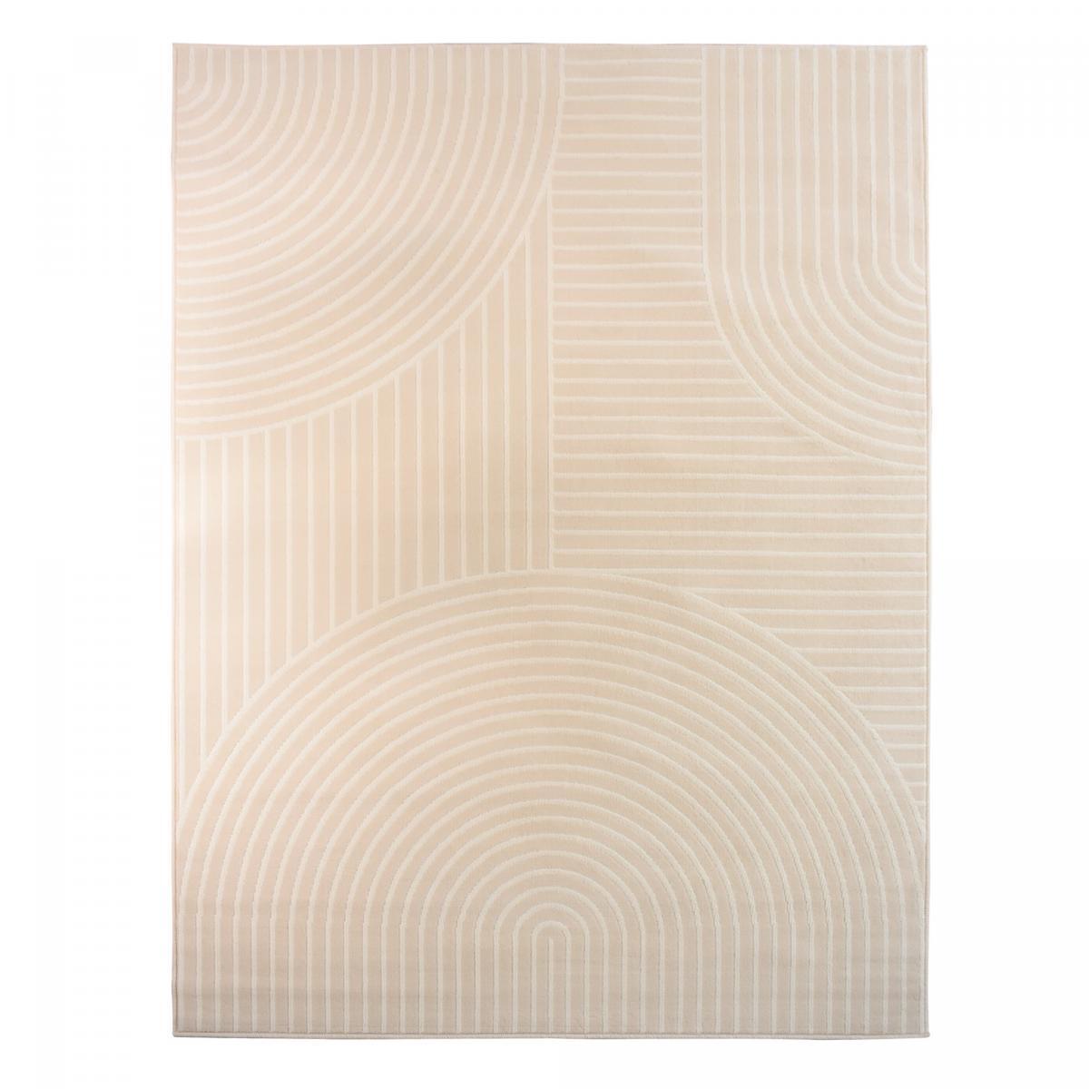 Tapis couloir et chambre tissé motif arc-en-ciel SUDU