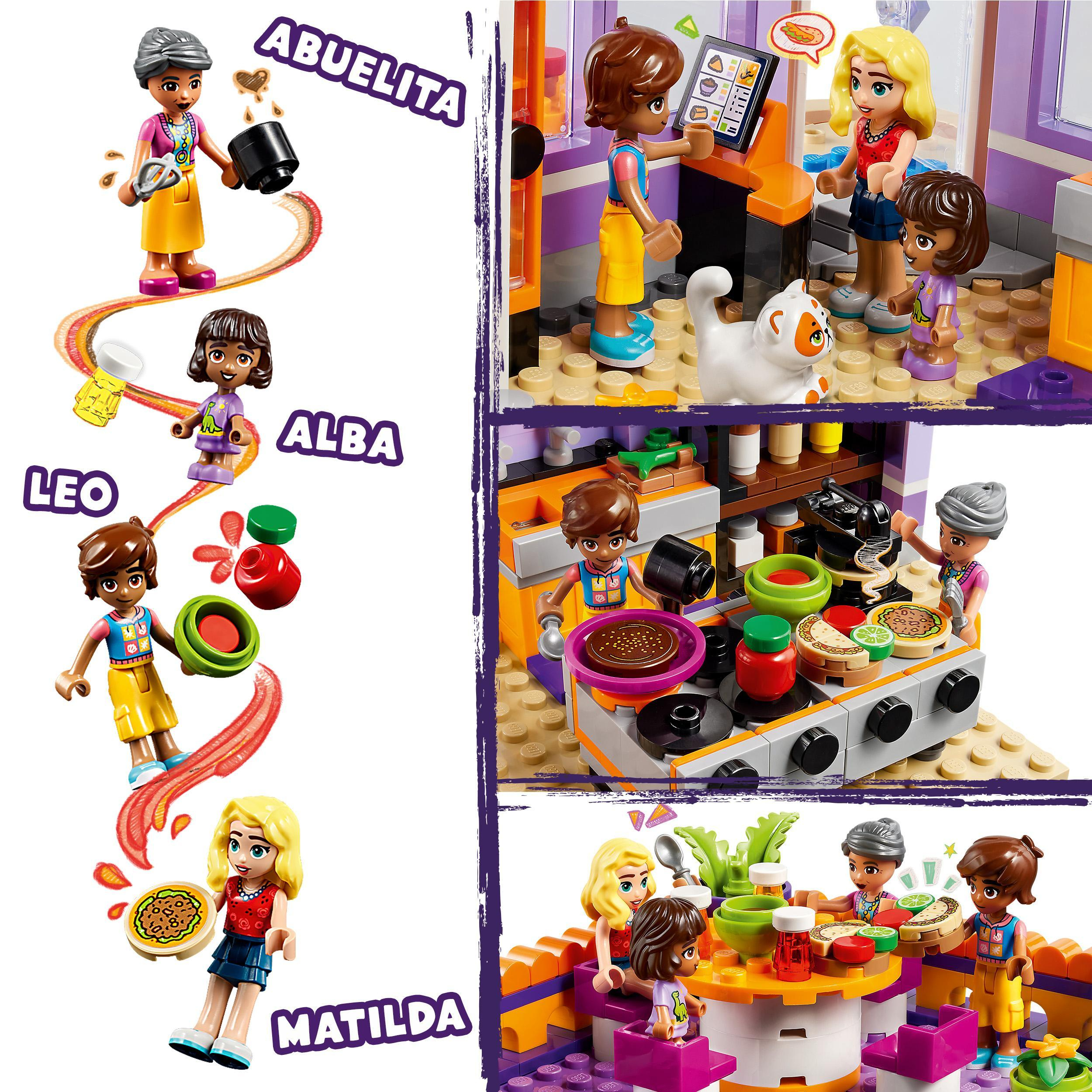 LEGO FRIENDS 41747 - CUCINA COMUNITARIA DI HEARTLAKE CITY