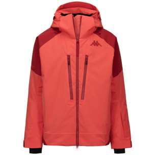 Kappa - Giacche Uomo Rosso - 6Cento 602C
