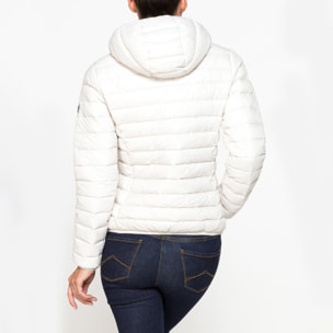 GIUBBOTTO RESISTENTE ALLA PIOGGIA CON IMBOTTITURA ULTRA LEGGERA. Vestibilità regolare.