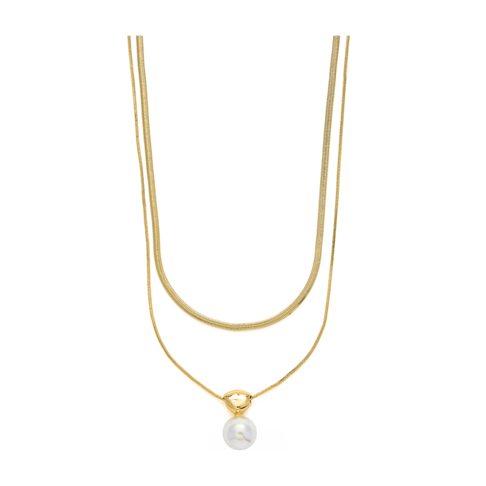 Collar Cerya acabado oro amarillo 18k