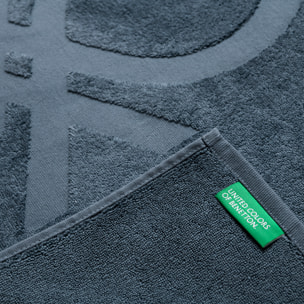 Alfombra de baño gris oscuro  benetton