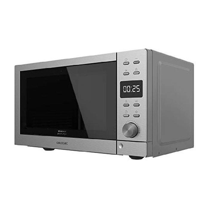 Cecotec Micro-ondes sans plateau GrandHeat 2010 Flatbed Steel