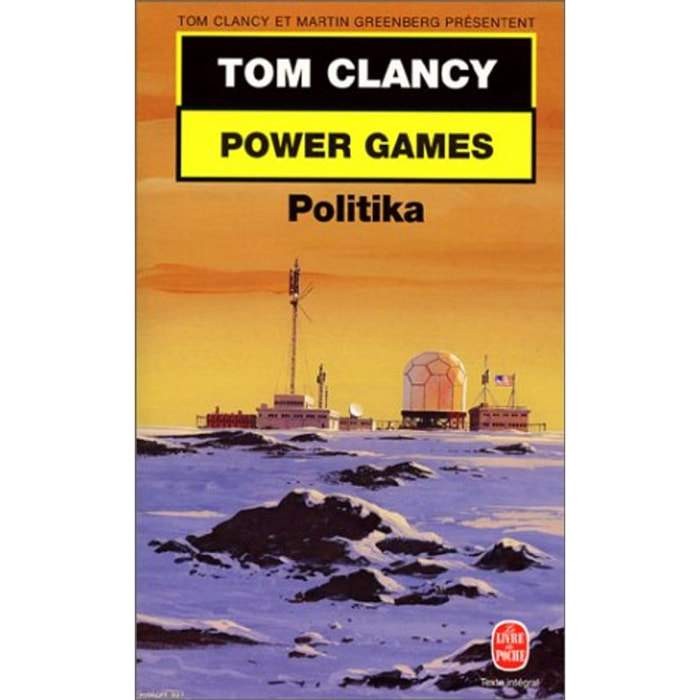 Clancy, Tom | Power games : Politika | Livre d'occasion