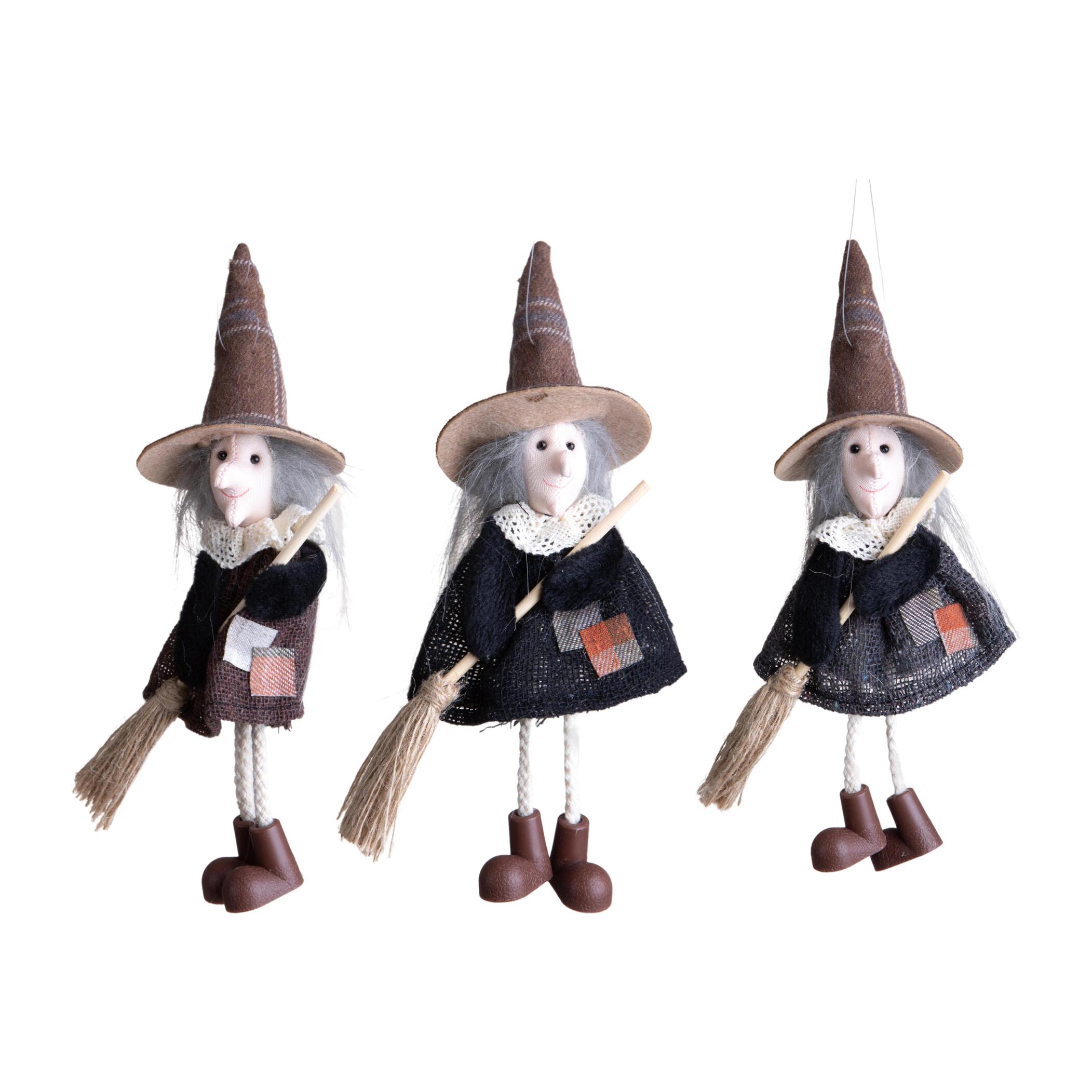 Befane con Scarpe Da App. - Pezzi 3 - 6xH21x4,5cm - Bianchi Dino SpA