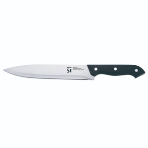 Juego de 7pzs cuchillos de cocina en acero inoxidable + tacoma marrón san ignacio