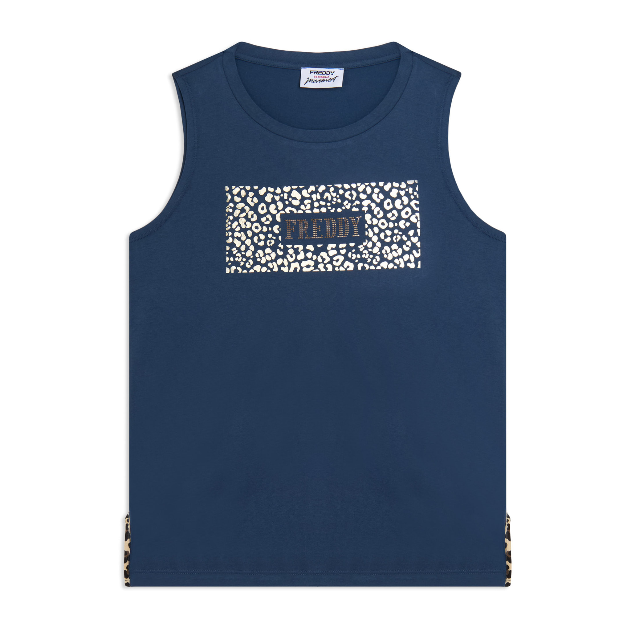 Canotta con Logo FREDDY e Grafica Animalier