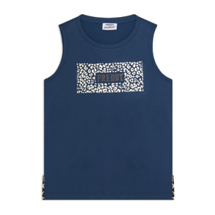 Canotta con Logo FREDDY e Grafica Animalier