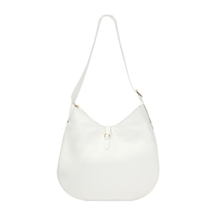 Bolso hobo de hombro blanco