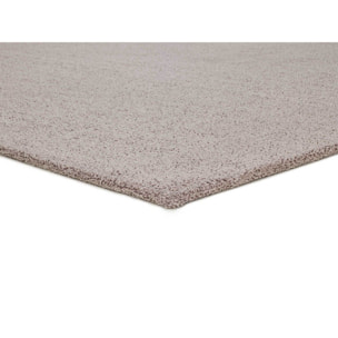 SAFFI Alfombra lisa lavable beige, varias medidas disponibles