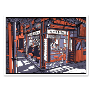 Affiche - Shibuya by night - Paiheme Studio