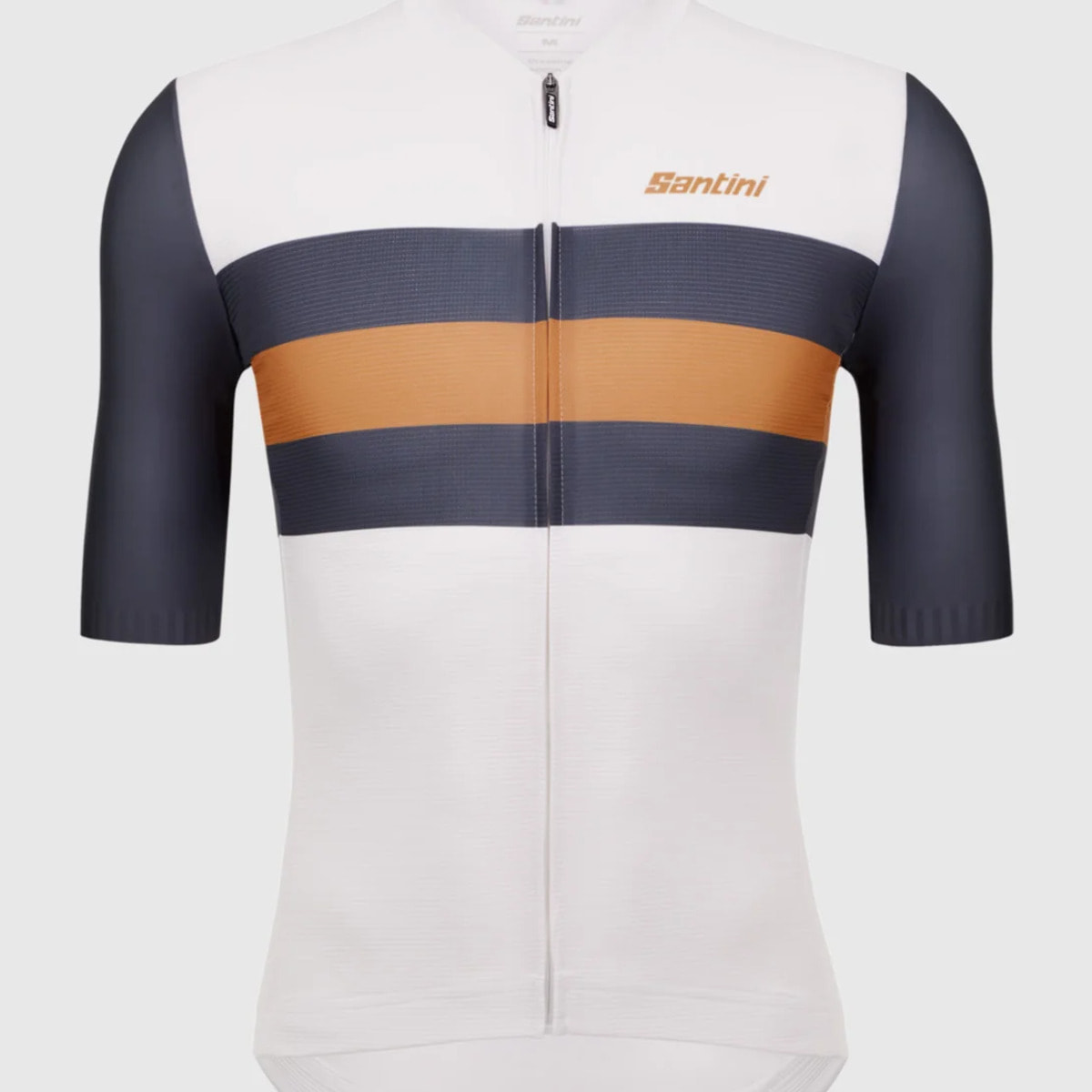 Sleek Bengal Men's Short Sleeve Jersey - Bianco