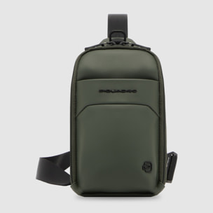 Piquadro Porta smartphone tessuto gommato