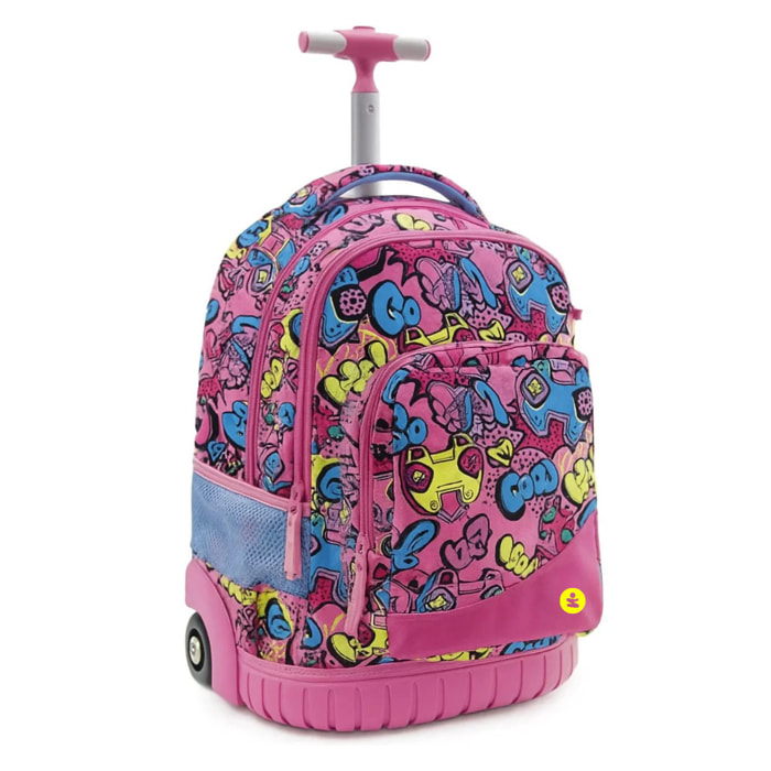 beSmart - ZAINO TROLLEY PREMIUM ORGANIZZATO WOW