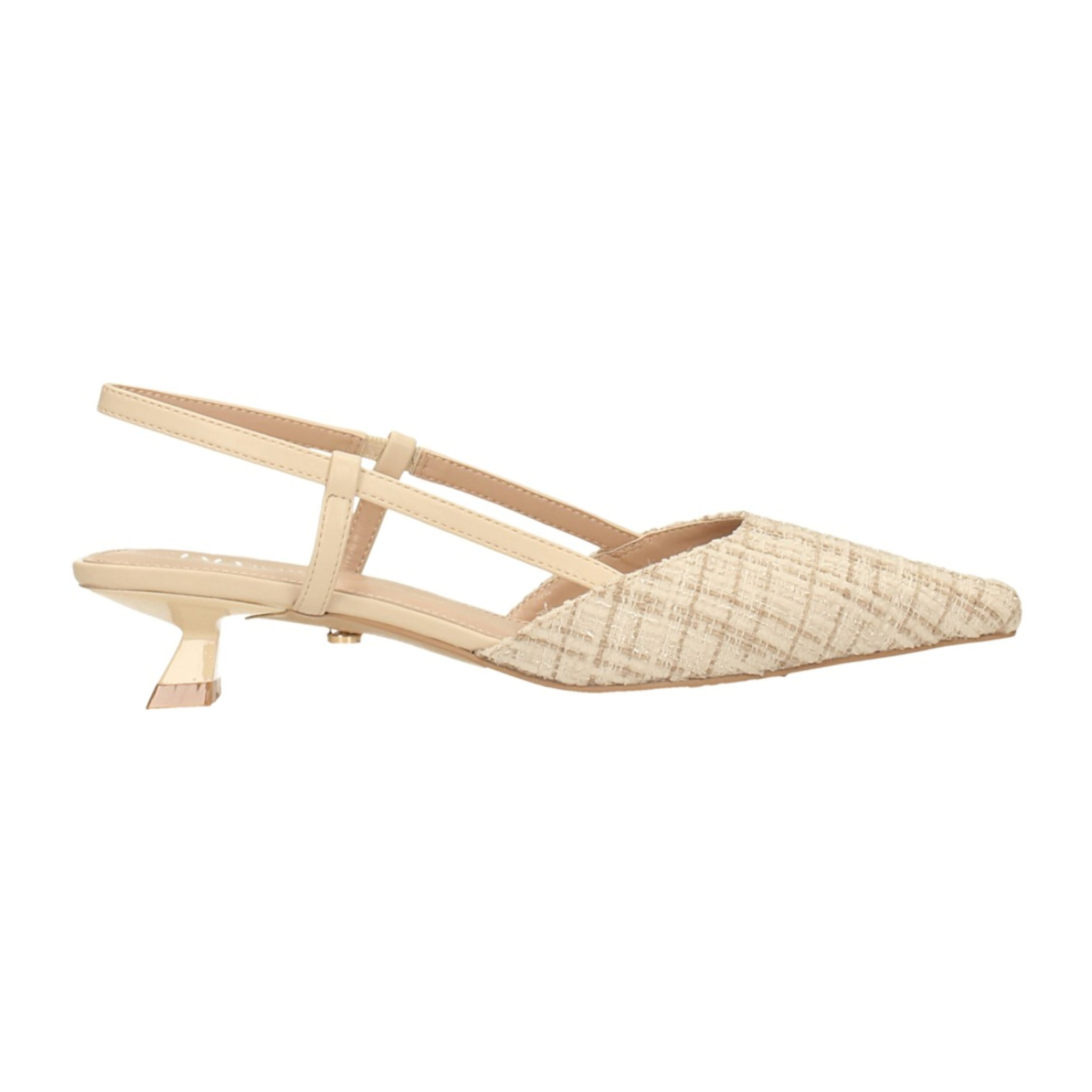 Décolleté sling back Donna Tata Italia Beige