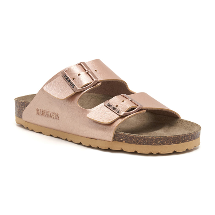 SANDALIA BABUNKERS ROSA