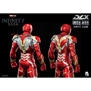 Infinity Saga Iron Man Mark 43 Af Action Figura Threezero