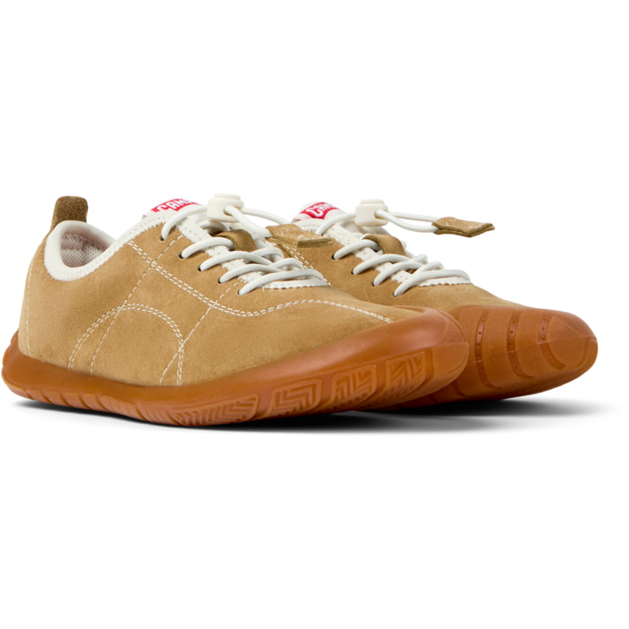 Zapatillas - CAMPER Peu Path Kids - Marron - Cuero nobuk
