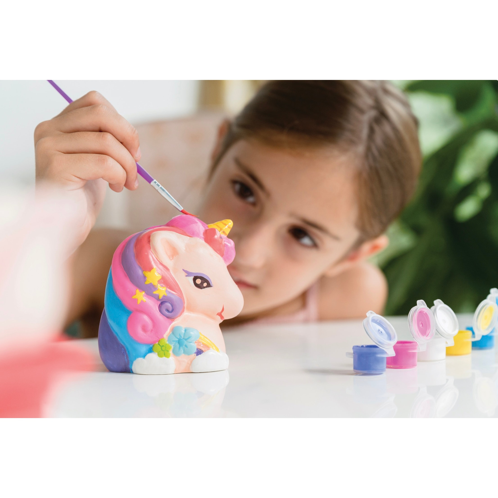 Dipingi il tuo Salvadanaio Unicorno Glitter