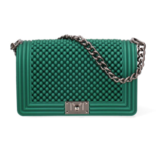 Borsa a mano da donna - Modello False - 100% Pvc - 15.0 x 25.0 x 8.0 cm