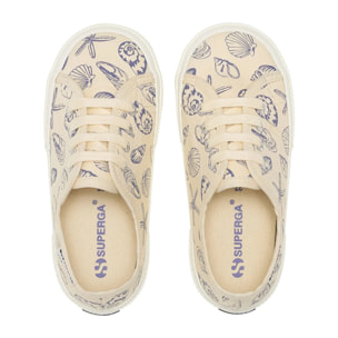 Le Superga Bambino/a 3750 Kids Seashells Print Leggera