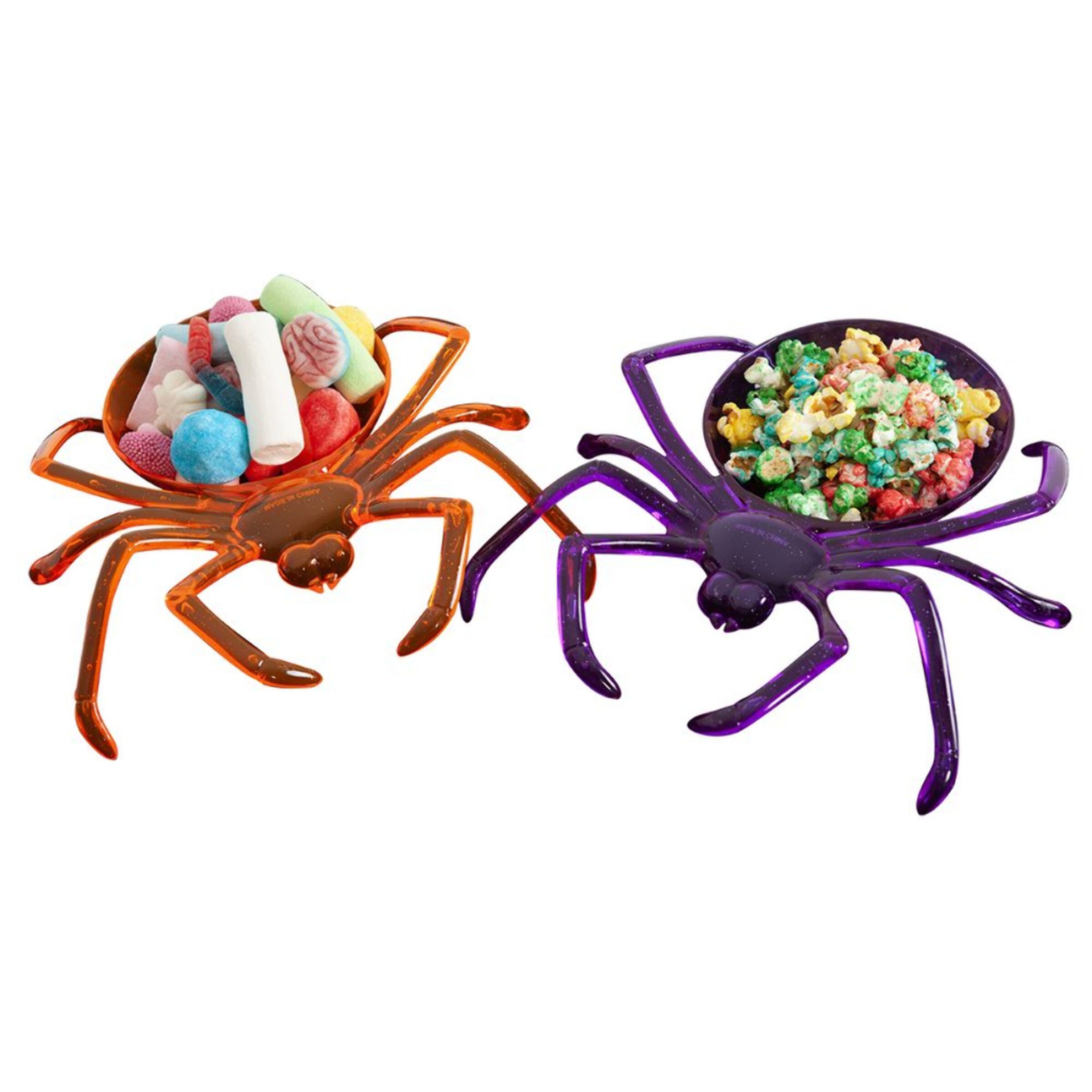 BANDEJA PORTACARAMELOS ARAÑA 23 * 22 CM ( 2 COL. SURT)