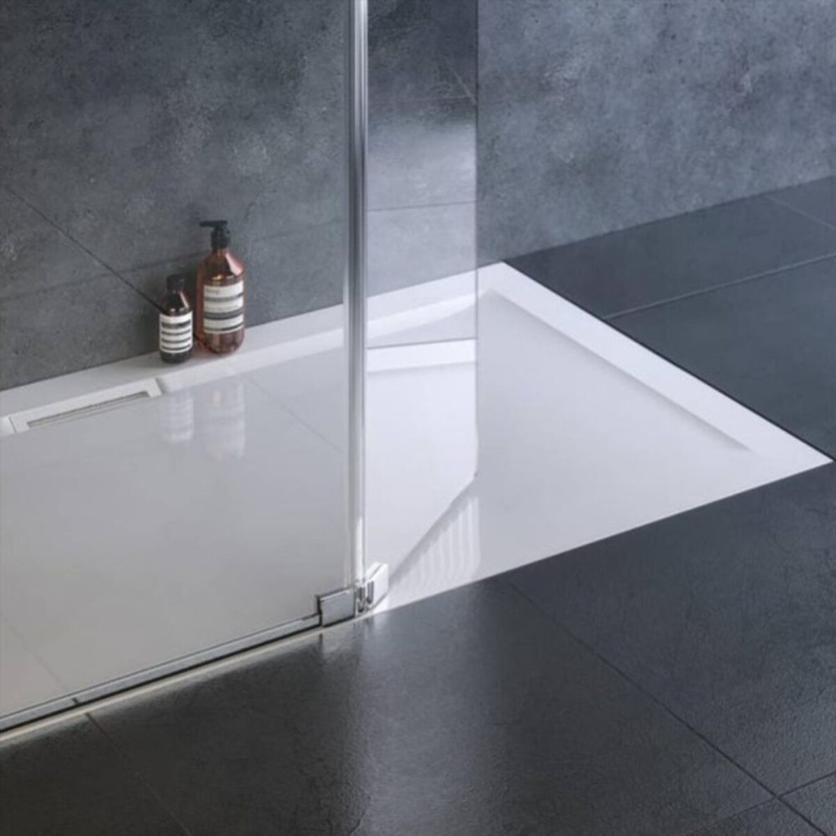 Receveur de douche Flight Pure extra-plat, sans ressaut 170 x 80, rectangle
