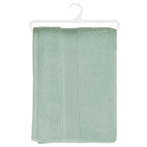 Drap de douche "Essentiel" coton vert 70x130cm