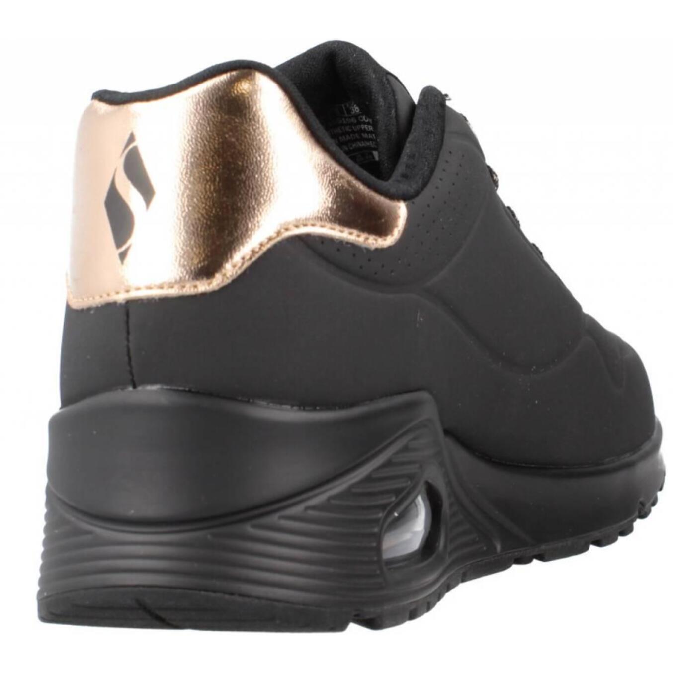 Sneakers De  Mujer Shimmer Away Negro