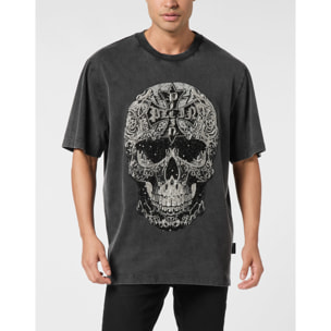 PHILIPP PLEIN T-Shirt Round Neck Ss SKULL