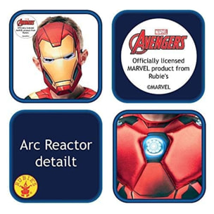 DISFRAZ IRON MAN DELUXE INF