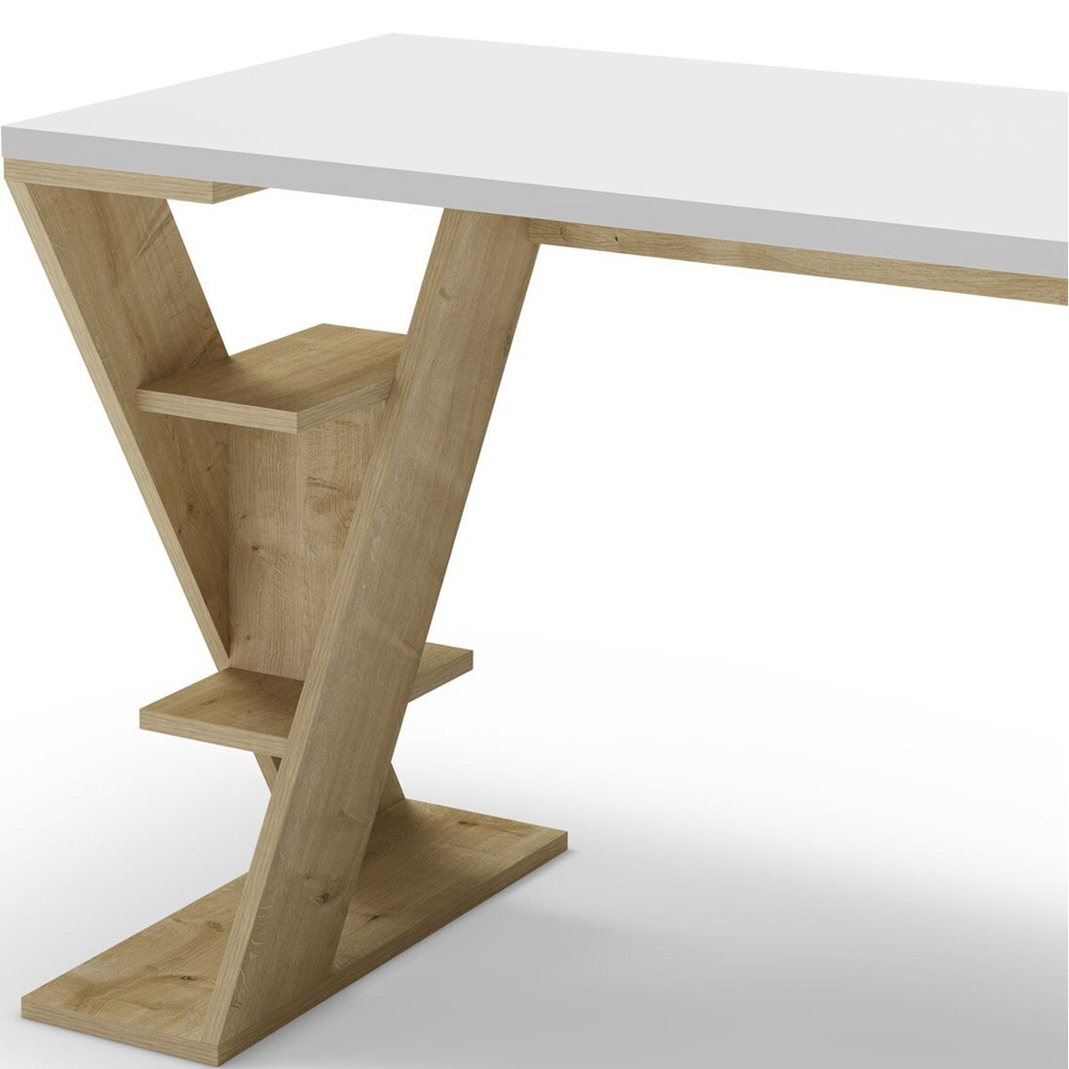 Bureau en bois massif - MILAN