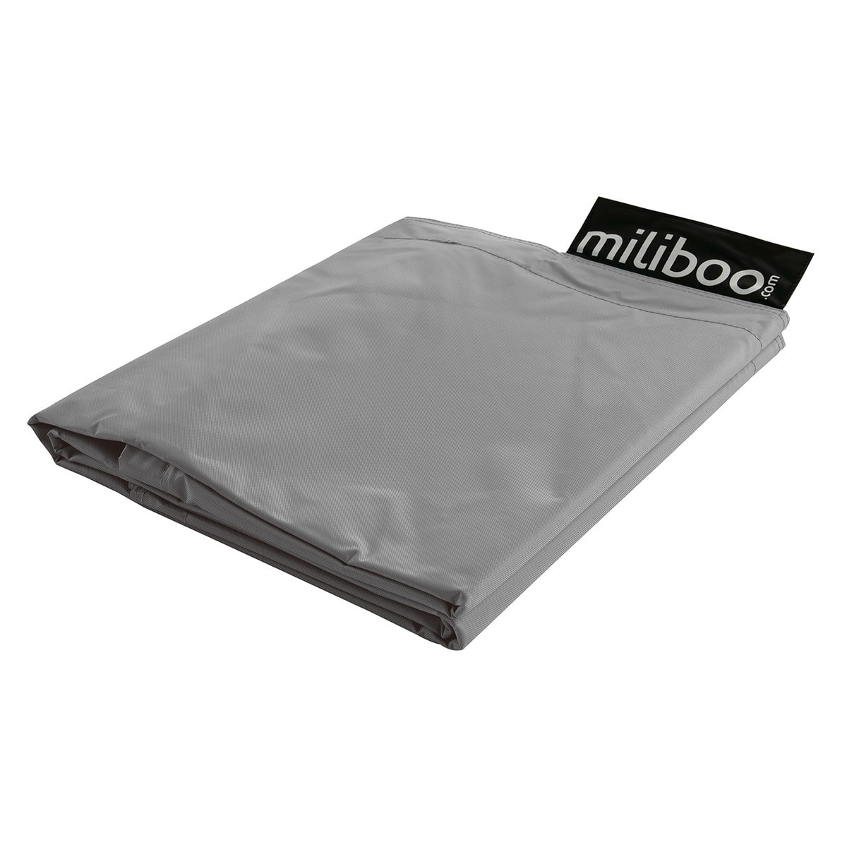 Housse de pouf géant gris clair BIG MILIBAG