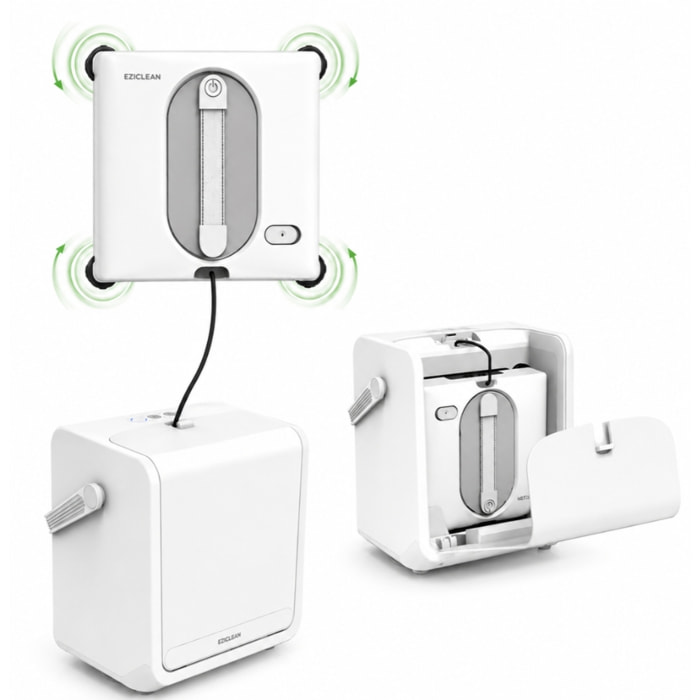 Robot Lave-vitres avec Station eziclean®Windobot S15 Station ULTRA