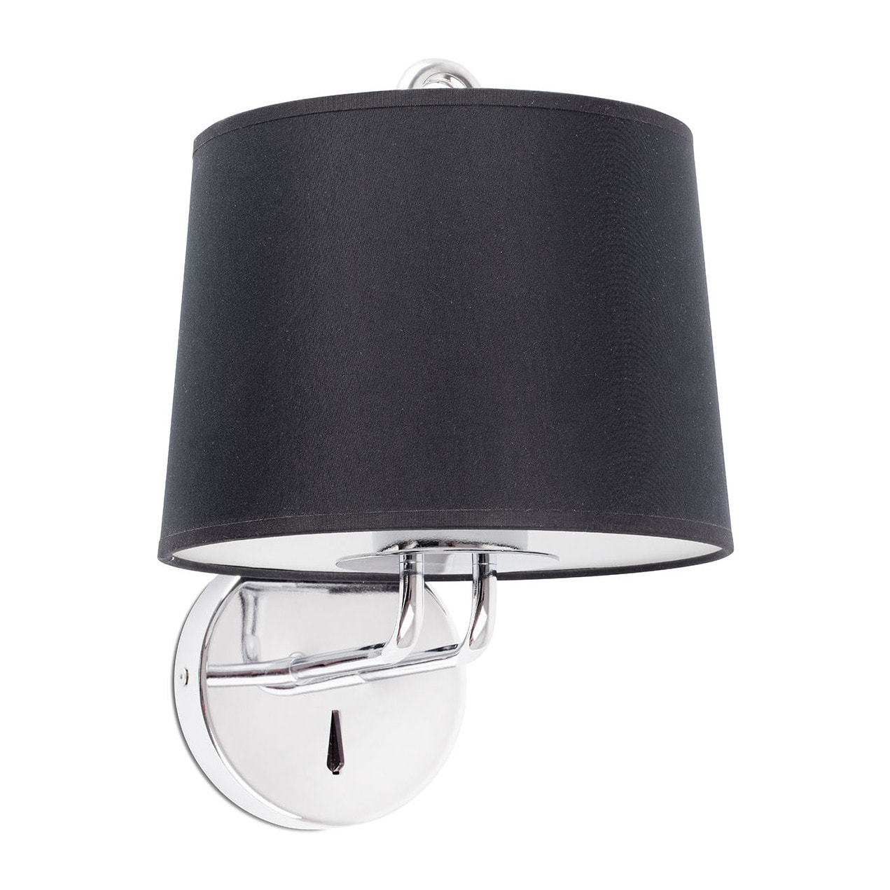 MONTREAL Lampe applique chrome/noire