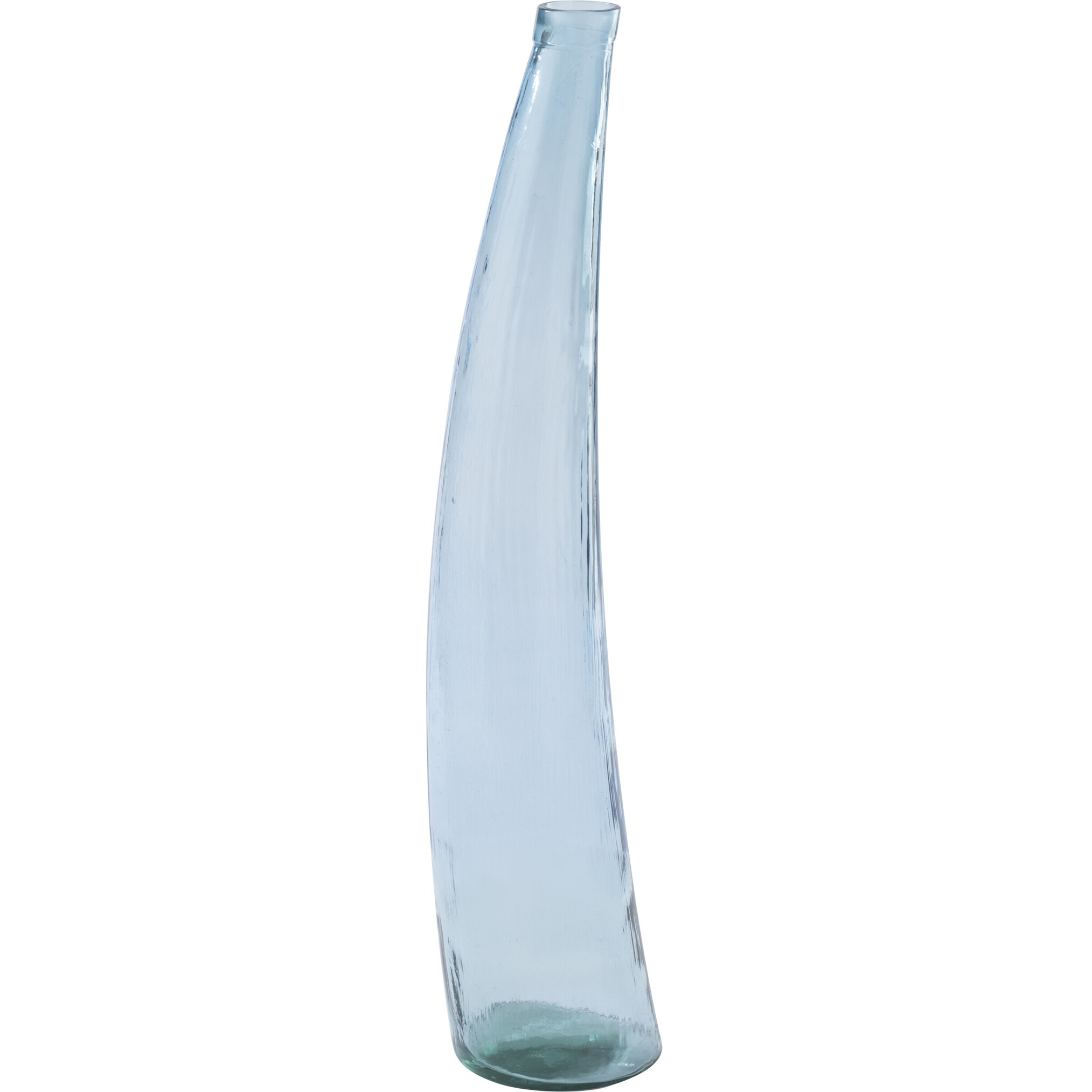 J-Line Vase - verre - bleu clair