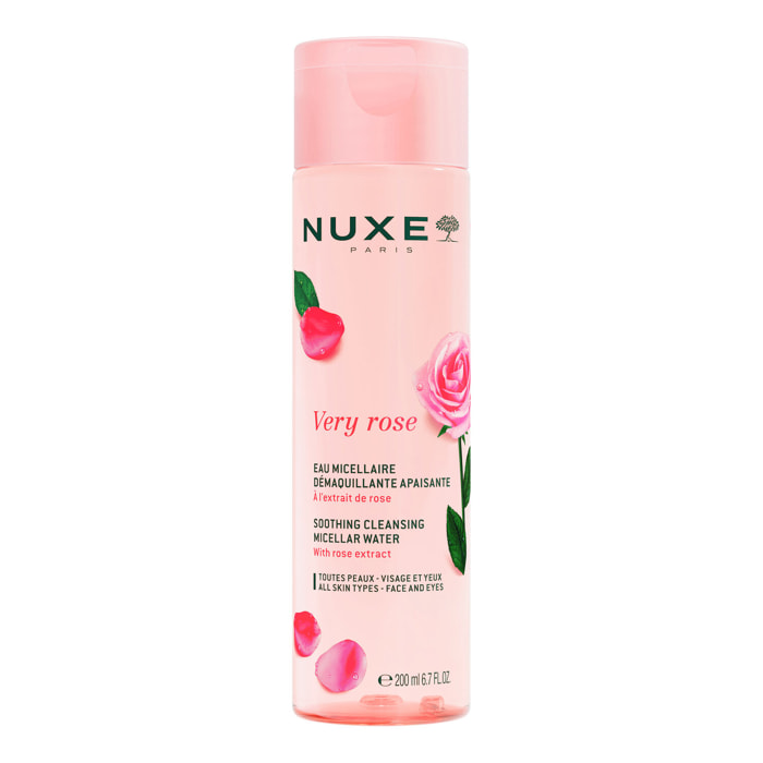 Very Rose - Eau micellaire apaisante 3-en-1 visage et yeux