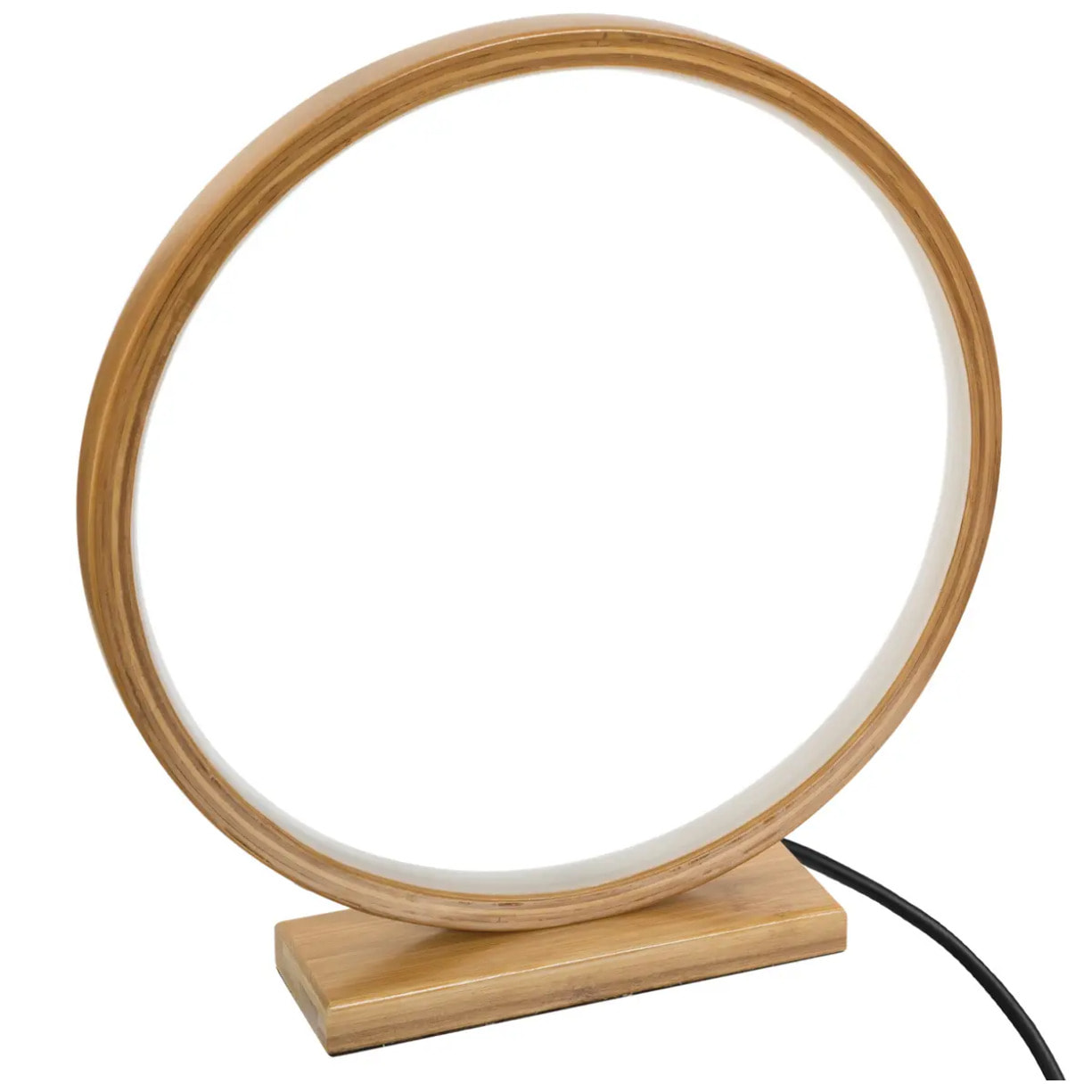 Lampe LED "Stela" bambou H32cm