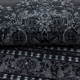 MARRAKESH - Tapis classique à motif berbère gris - MAR0297GRI