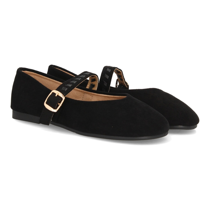 Bailarinas barefoot con hebilla ajustable para mujer