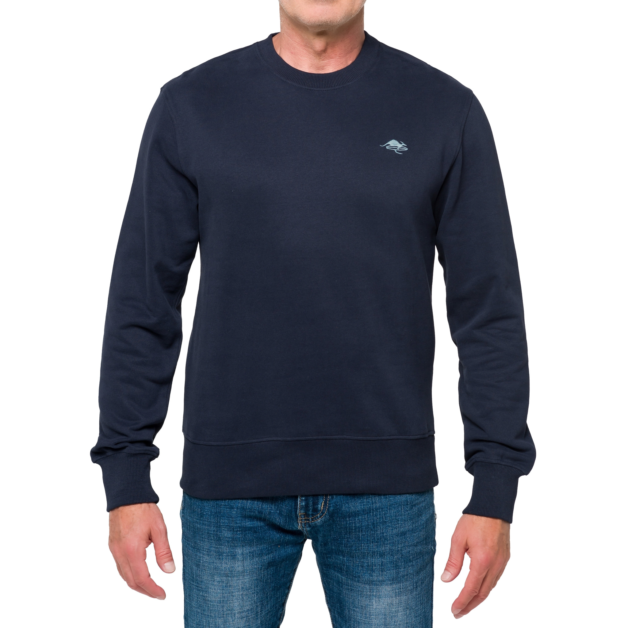 Sudadera de cuello redondo Hot Buttered Eagle Azul