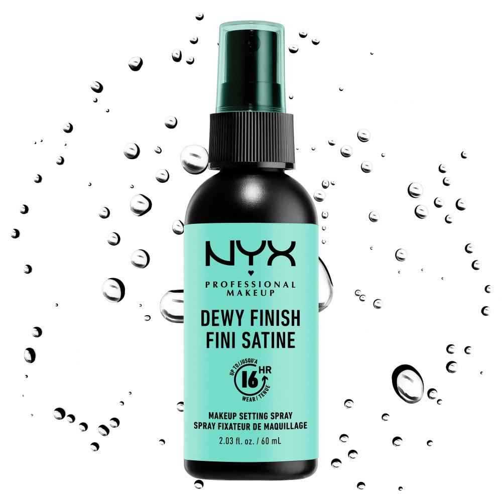 image-NYX Professional Makeup Spray Fixateur, Tenue Longue Durée, Fini Velouté