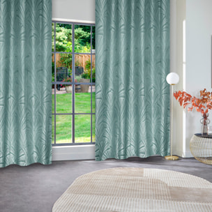 Rideau occultant "Effie" bleu clair 140x260cm