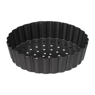 4 moules perforés à tartelettes 10cm