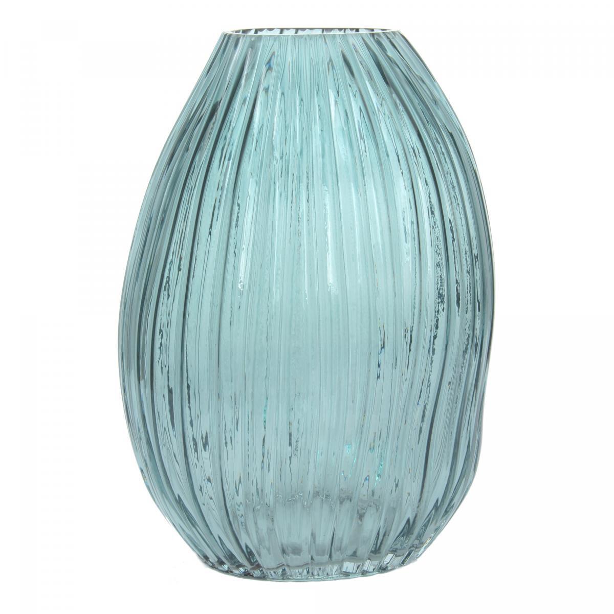 Vase soufflé à la bouche en verre FOLU